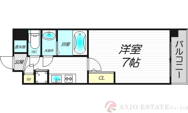 アドバンス新大阪CityLifeの間取り