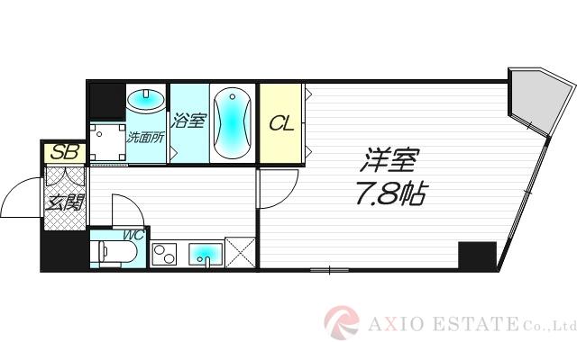 Pエンシンビルの間取り