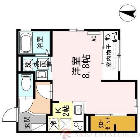 キューブ・コート東三国の間取り