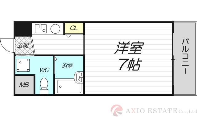 デュウェル東三国の間取り