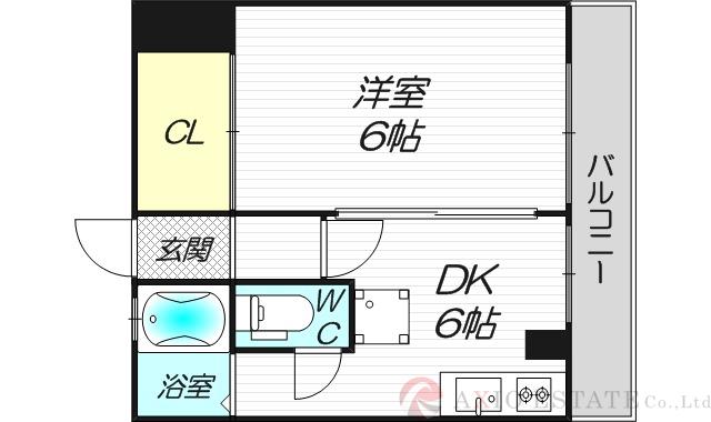 カーザ ダ ココの間取り