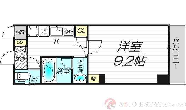 ウィステリア新大阪の間取り