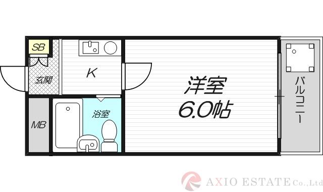 新大阪パート1の間取り