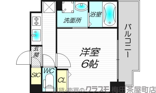 エスリードレジデンス大阪グランノースⅡの間取り