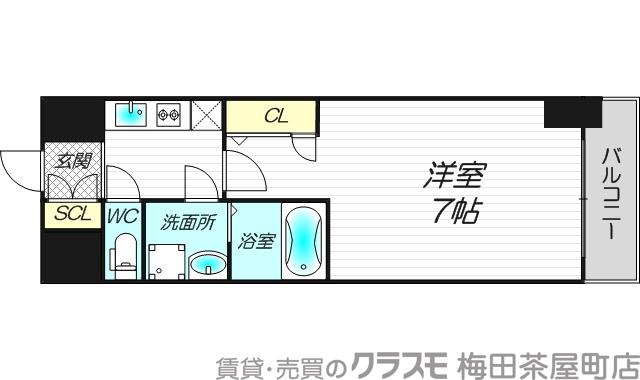 木川東の完工年月(2022年12月)築の賃貸マンションの間取り