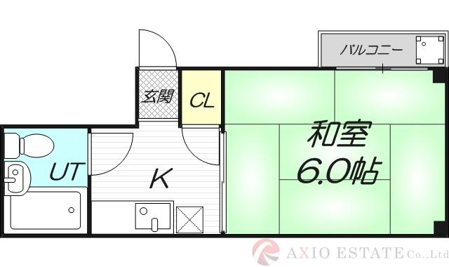 宮原の完工年月(1984年10月)築の賃貸マンションの間取り