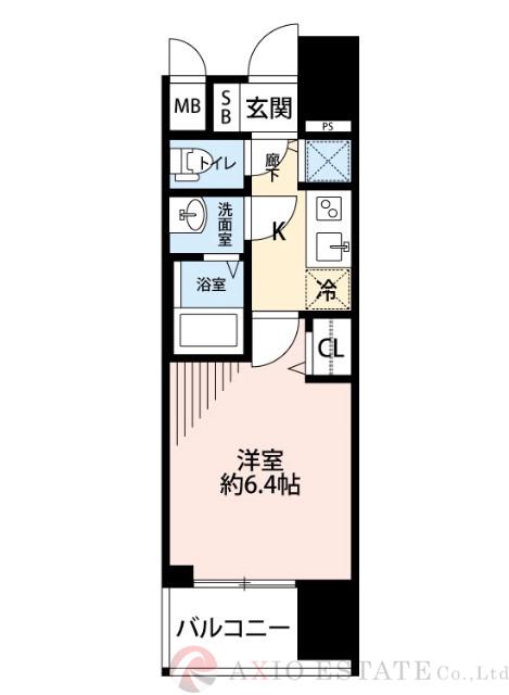 ララプレイス新大阪LDの間取り