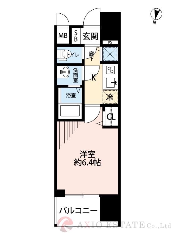 ララプレイス新大阪LDの間取り