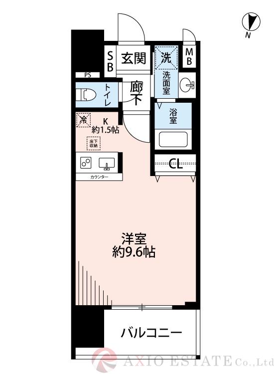 ララプレイス新大阪LDの間取り