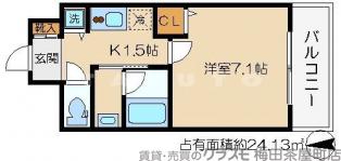 フェリーチェ梅田北の間取り