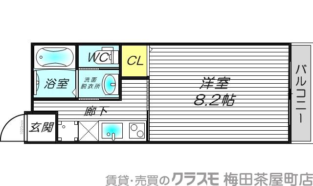 長柄中の完工年月(2013年3月)築の賃貸マンションの間取り