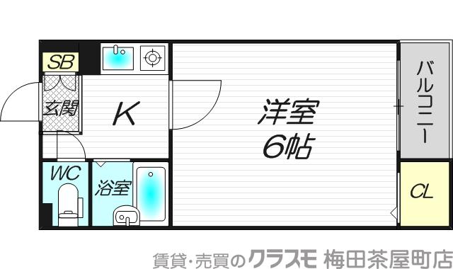 サンハイツ園部の間取り