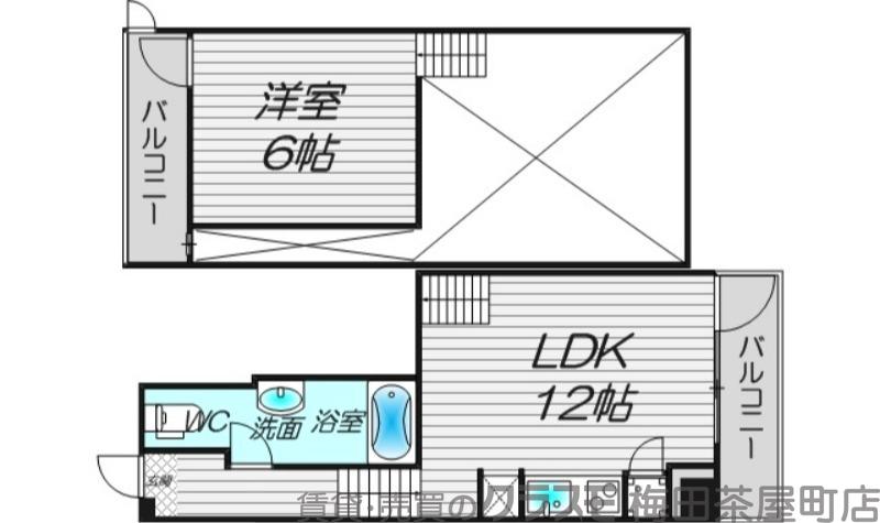 ベルニーニ南森町の間取り