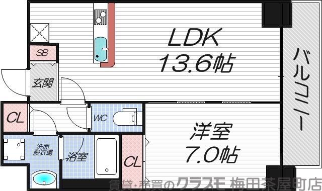 池田町の完工年月(2015年8月)築の賃貸マンションの間取り
