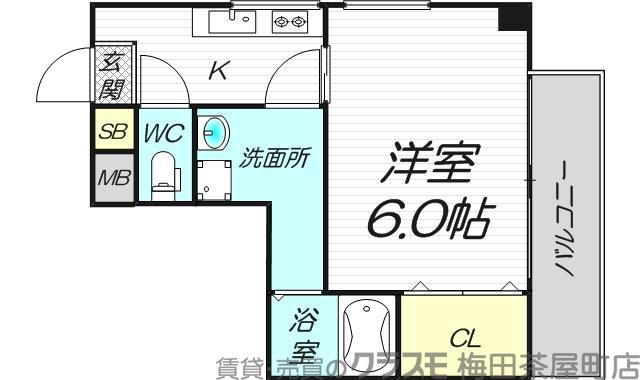 メゾンドアヴェルⅣの間取り