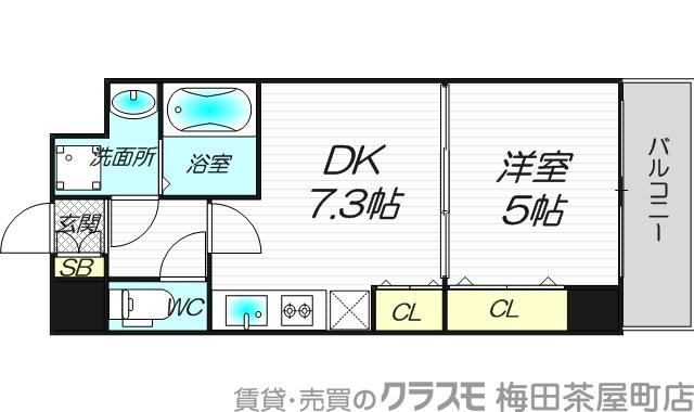 本庄東の完工年月(2008年2月)築の賃貸マンションの間取り