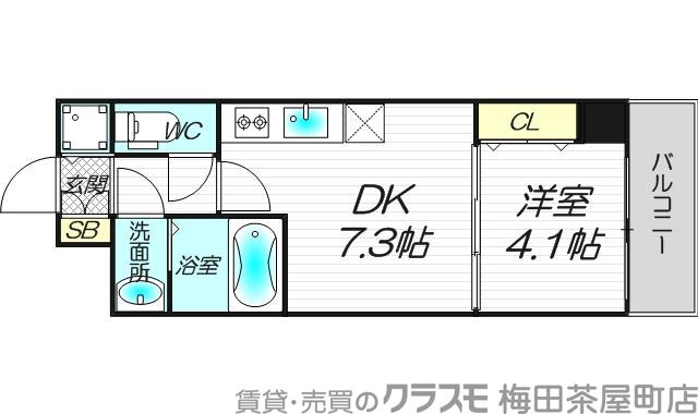 本庄東の完工年月(2008年2月)築の賃貸マンションの間取り