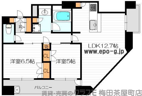 アーバネックス中之島公園の間取り