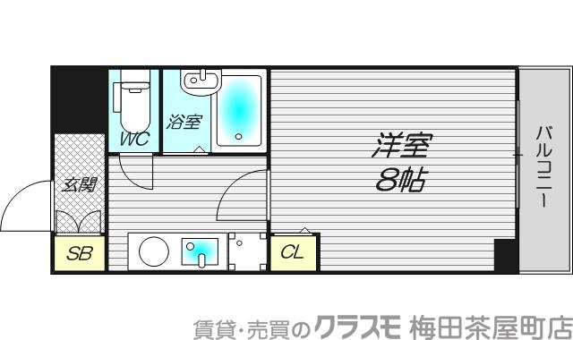 センユー四ツ橋の間取り