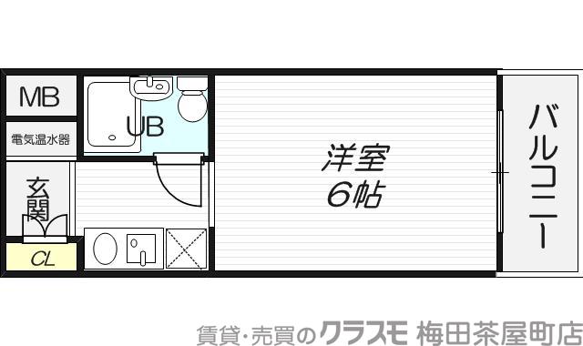 ビバリーヒルズ本田西の間取り