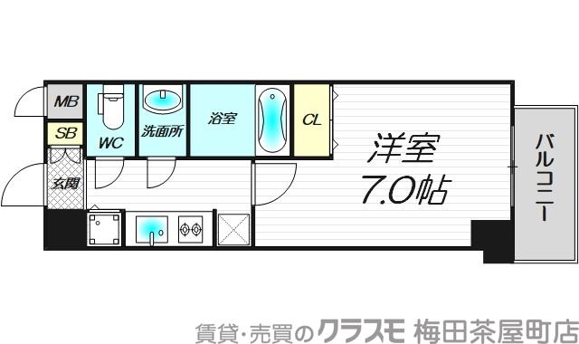 紅梅町の完工年月(2011年10月)築の賃貸マンションの間取り