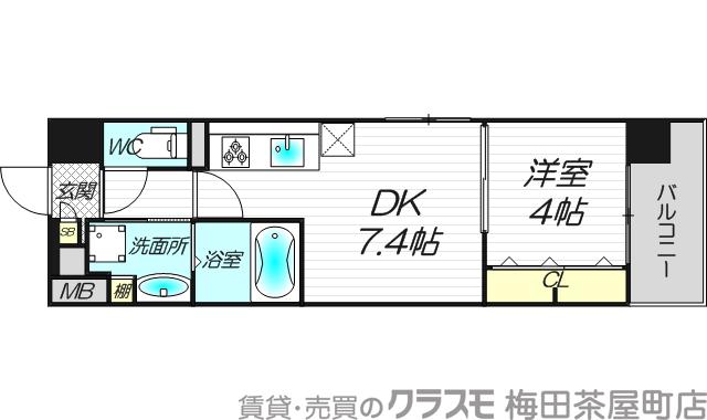 シャイニング福島離宮の間取り
