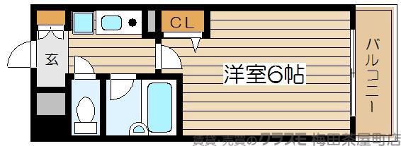 エスリード同心第2の間取り