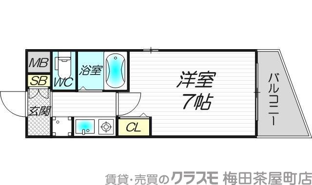 エスリード同心第2の間取り