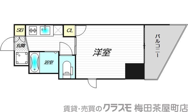 アスティナ天神橋の間取り