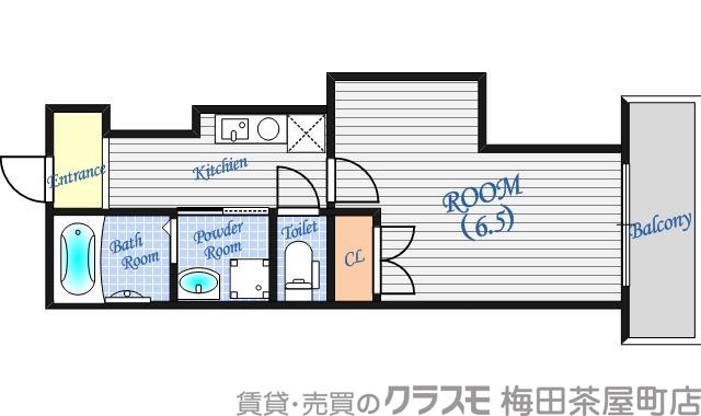 アリバ豊崎の間取り