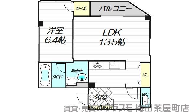グレース梅田東の間取り