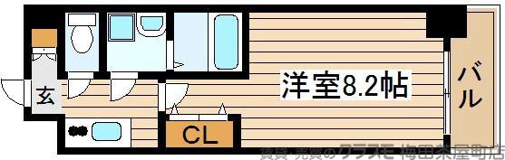 サムティ中之島WESTの間取り