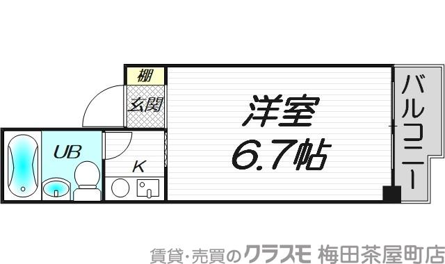 メロディーハイム中津2番館の間取り
