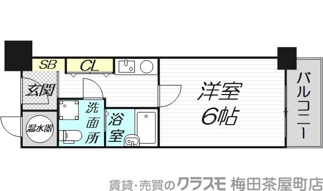 メロディーハイム中津2番館の間取り