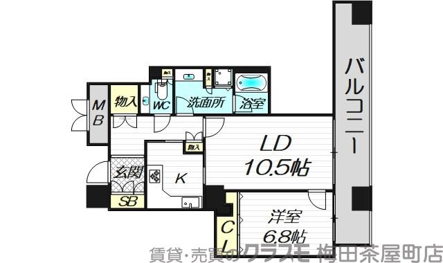 OAPレジデンスタワー　西館の間取り