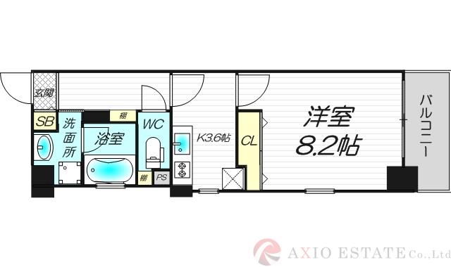 KAISEI大手前の間取り