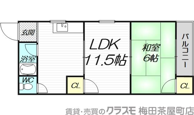 パークサイド本庄の間取り