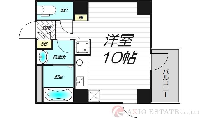 野田の完工年月(2020年4月)築の賃貸マンションの間取り