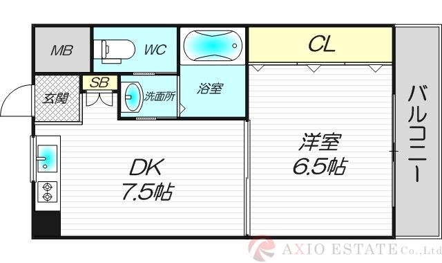 メティス有馬の間取り