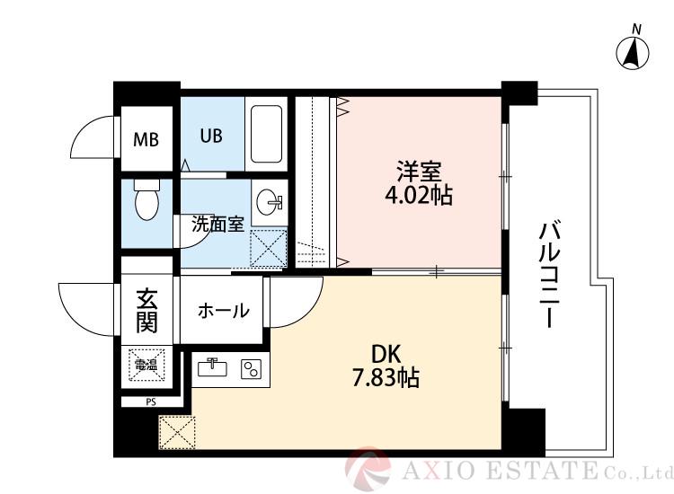 ヴィヴァーチェ2番館の間取り