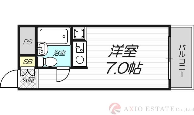 レバンガAP新大阪イーストの間取り