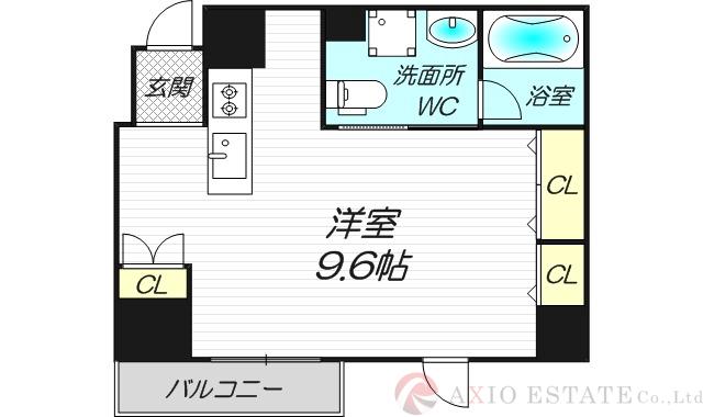 フロンティアゲート淀川の間取り