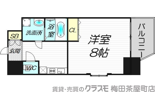 海老江の完工年月(2014年6月)築の賃貸マンションの間取り
