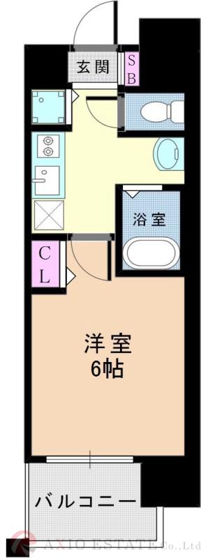 ララプレイス新大阪シエスタの間取り