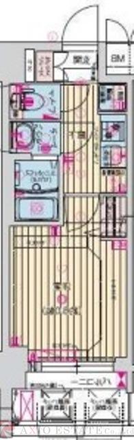 プレサンス東三国エンブレイスの間取り