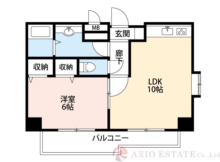 ヴェルドミール35の間取り