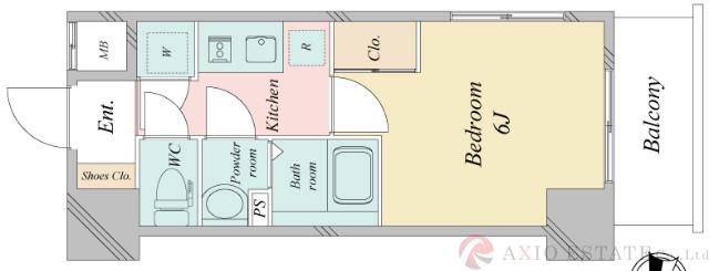 宮原の完工年月(2020年9月)築の賃貸マンションの間取り