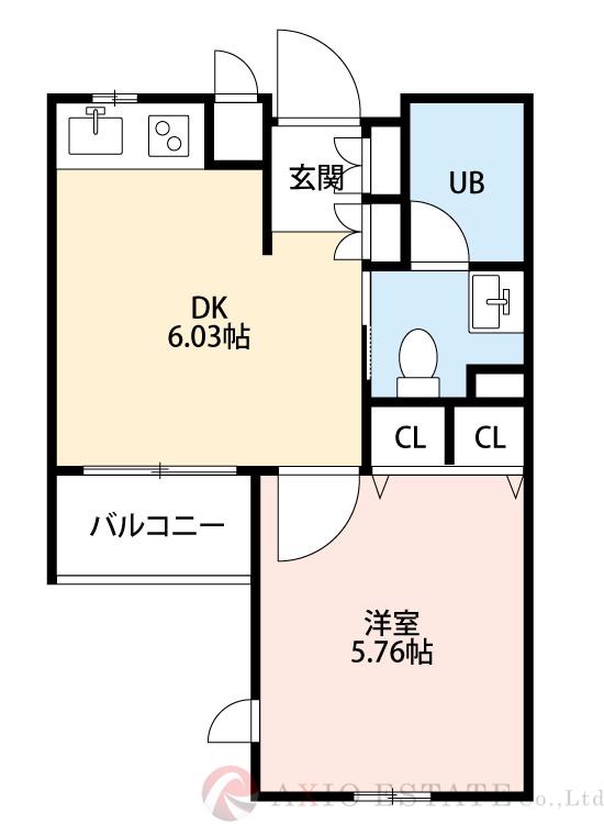 グランゼコールミツフの間取り
