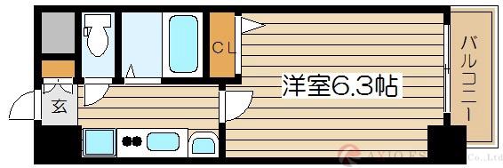 エステムコート新大阪VIIステーションプレミアムの間取り
