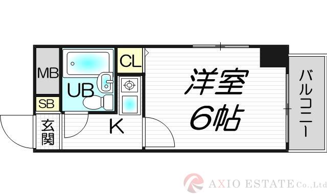 大淀中の完工年月(1994年2月)築の賃貸マンションの間取り